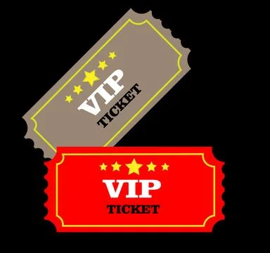 Vector tickets Stock Illustration