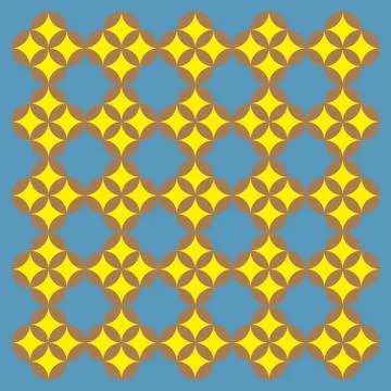 Vector tile pattern Stock Illustration