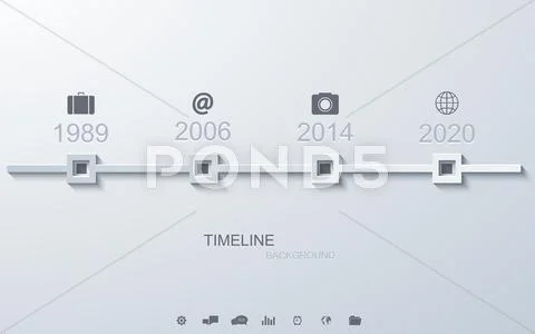 Vector timeline infographic element design.: Royalty Free #39620394