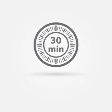 Vector timer icon Stockillustratie