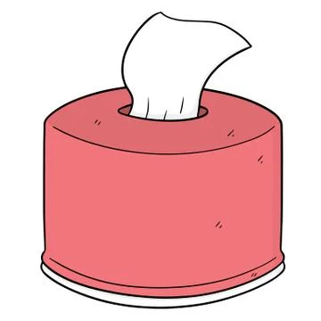 Vector of tissue paper Stock Illustration