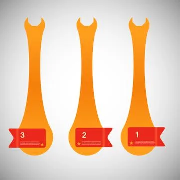 Vector tools color set eps Stock Illustration