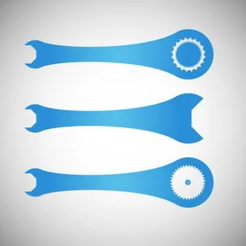 Vector tools color set eps Stock Illustration