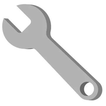 Vector of tools wrench. Logo tools. Icon wrench. Stock Illustration
