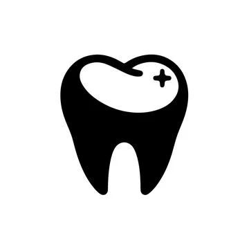 Vector tooth logo, icon isolated on white background Stock-Illustration