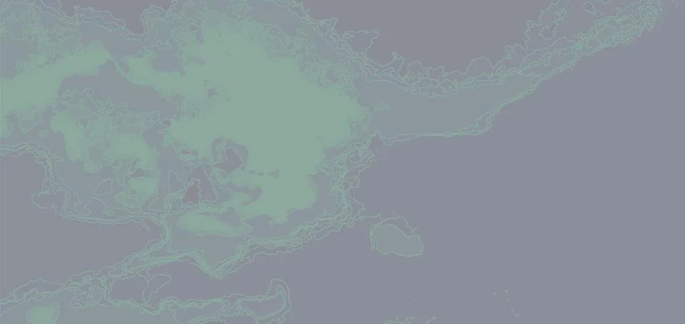 Vector Topographic Abstract Background in Pale Gray Colours Stock Illustration