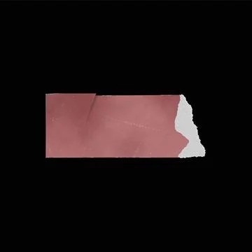 Vector of torn aged paper for design use on an isolated black background. 스톡 일러스트