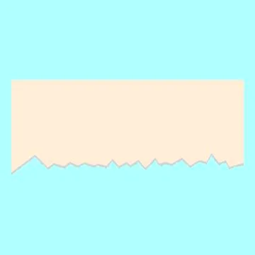 Vector torn paper with ripped edges with space for text. Template design for Stock Illustration