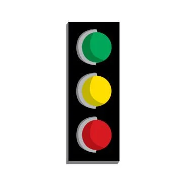 Vector traffic lights Stock Illustration