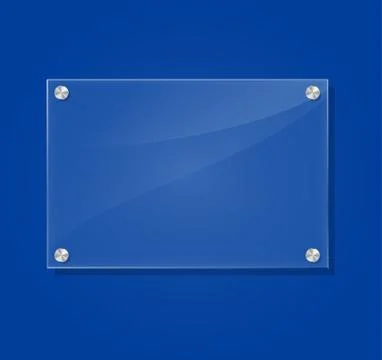 Vector transparent frame Stock Illustration