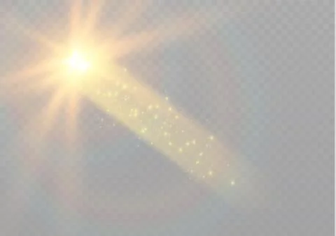 Vector transparent sunlight special lens flare light effect. Christmas abstract Stock Illustration