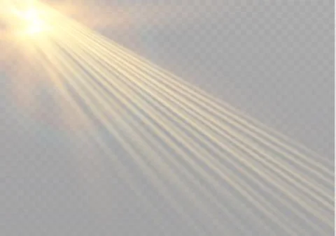 Vector transparent sunlight special lens flare light effect. Christmas abstract Stock Illustration