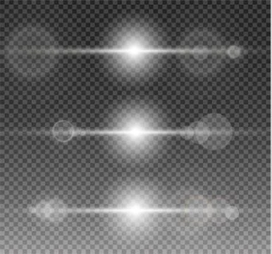 Vector transparent sunlight special lens flare light effect. Sun flash. Stock Illustration