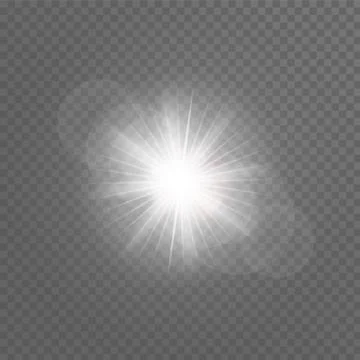 Vector transparent sunlight special lens flare light effect. Sun flash. Stock Illustration