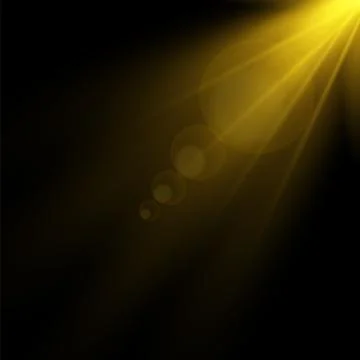 Vector transparent sunlight special lens flare light effect. Sun flash. Stock Illustration