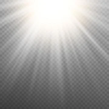 Vector transparent sunlight special lens flare light effect. Stock Illustration