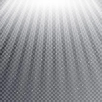 Vector transparent sunlight special lens flare light effect. Stock Illustration