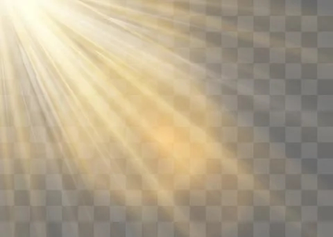 Vector transparent sunlight special lens flare light effect. Stock Illustration