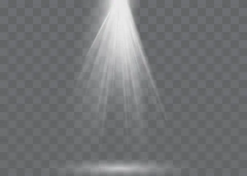 Vector transparent sunlight special lens flash light effect.front sun lens flash Stock Illustration
