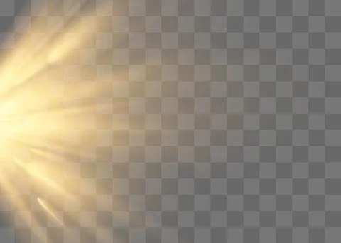 Vector transparent sunlight special lens flare light effect. Stock Illustration