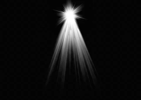 Vector transparent sunlight special lens flare light effect. Stock Illustration
