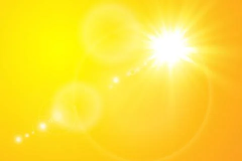 Vector transparent sunlight special lens flare light effect. Sun flash with rays Stock Illustration