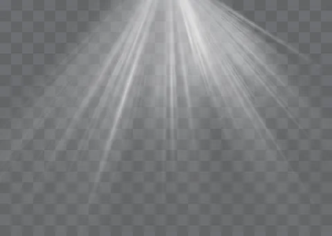 Vector transparent sunlight special lens flash light effect.front sun lens flash Stock Illustration