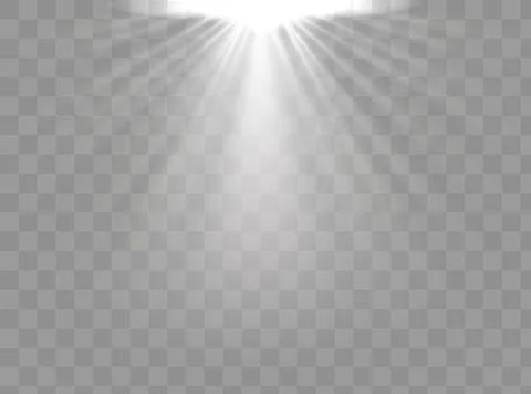 Vector transparent sunlight special lens flare light effect. Lens flare light Stock Illustration