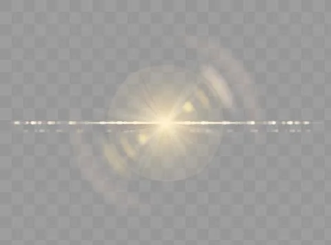 Vector transparent sunlight special lens flare light effect. Lens flare lig.. Stock Illustration