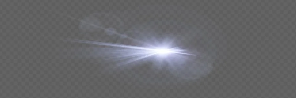 Vector transparent sunlight special lens flare light effect. Stock Illustration