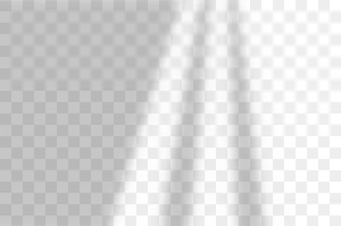 Vector transparent window shadow. Light effect overlay. Mesh Stock-Illustration
