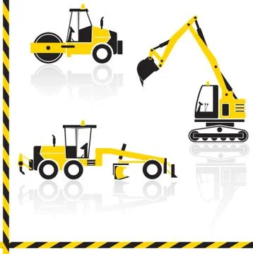 Vector transportation icon set. Stock Illustration