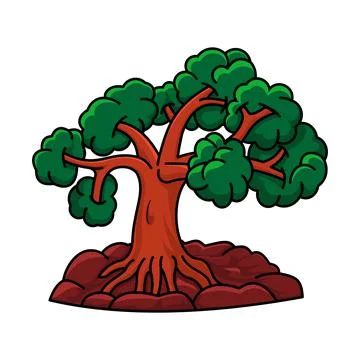 Vector tree element, suitable for illustration, Stock Illustration