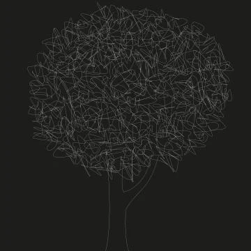 Vector tree Stock Illustration