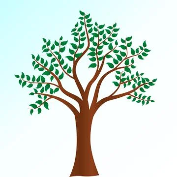 Vector tree Stock Illustration