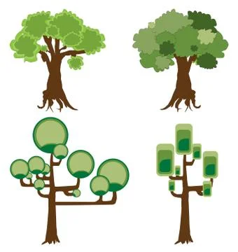 Vector tree Stock Illustration
