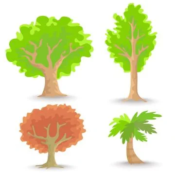 Vector tree Stock Illustration