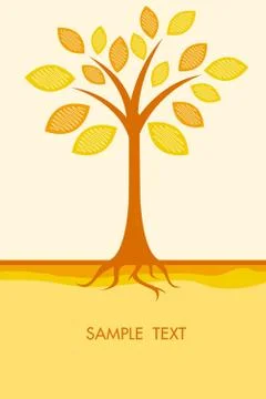 Vector tree Stock Illustration