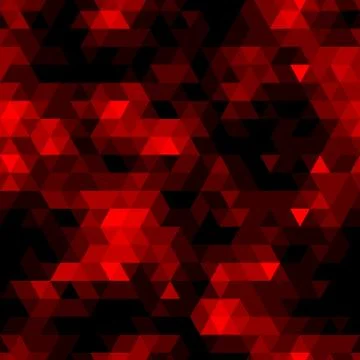 Vector trendy low poly seamless pattern. Camouflage polygonal background Illustrazione stock