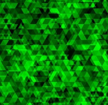 Vector trendy low poly seamless pattern. Camouflage polygonal background Illustrazione stock