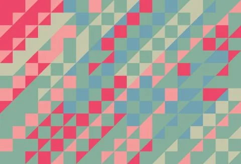 Vector triangle abstract mosaic pattern texture Stock Illustration
