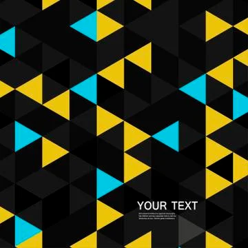 Vector triangle texture background Stock Illustration