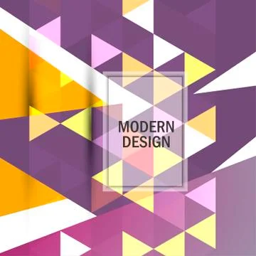 Vector triangle texture background Stock Illustration