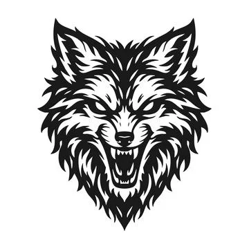 Vector tribal fox logo Stock Illustration