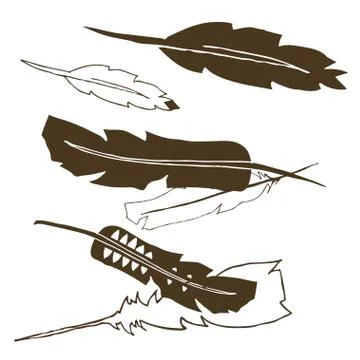 Vector tribal patterns, ethnic cards for design Stock Illustration