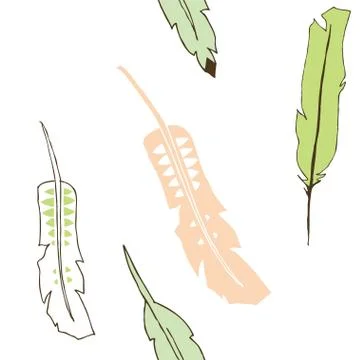 Vector tribal patterns, ethnic cards for design Stock Illustration