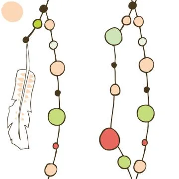 Vector tribal patterns, ethnic cards for design Stock Illustration