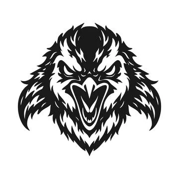 Vector tribal penguin logo Stock Illustration