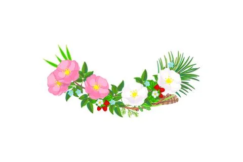 Vector tropical pattern clip art Stock Illustration
