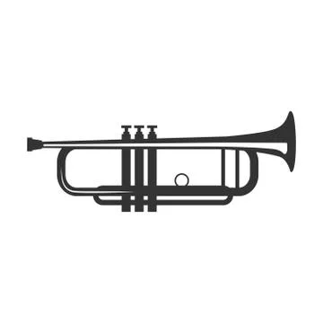 Vector trumpet Stock Illustration
